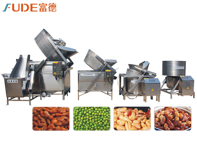 Nut frying Production Line