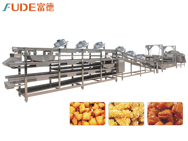 Mi San Dao Semi-auto frying production line